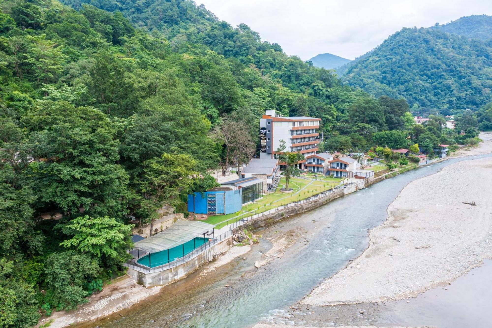 Dls Divine River Resort And Spa, Rishikesh Rishīkesh Exterior foto
