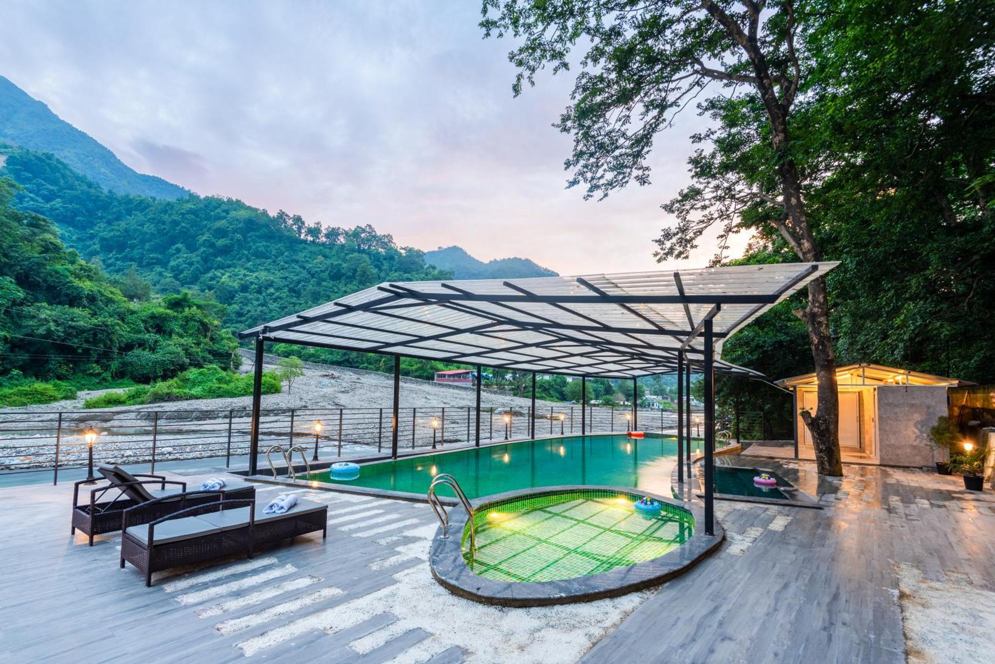 Dls Divine River Resort And Spa, Rishikesh Rishīkesh Exterior foto