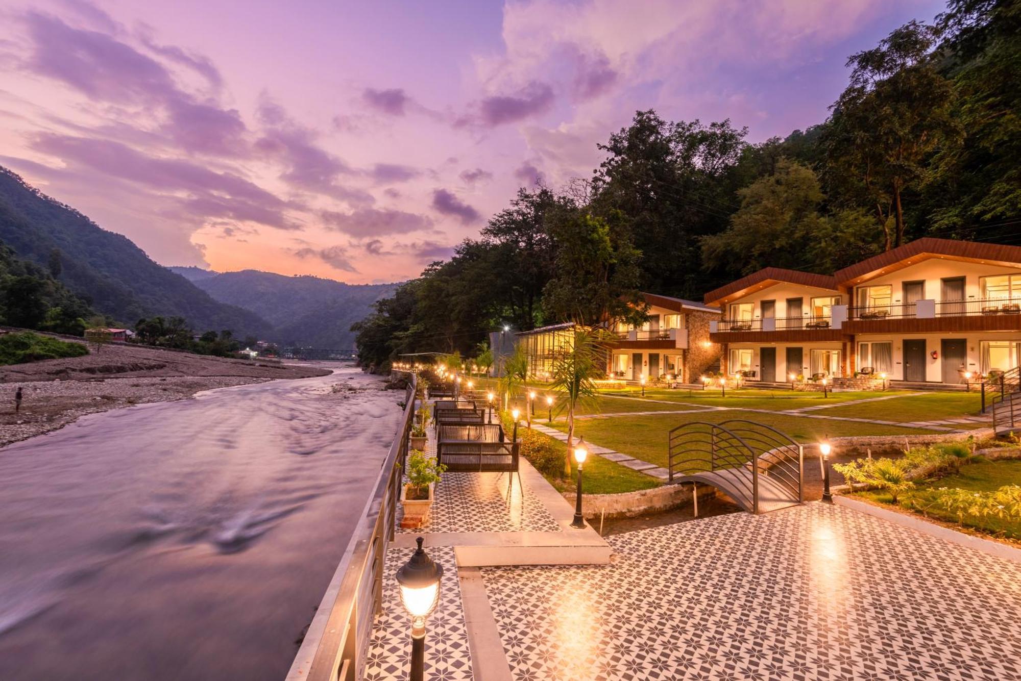 Dls Divine River Resort And Spa, Rishikesh Rishīkesh Exterior foto
