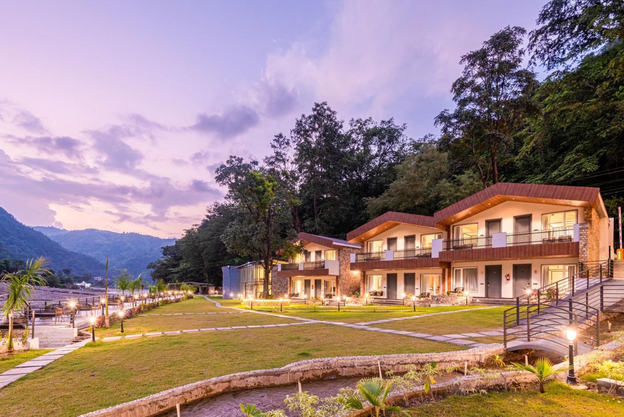 Dls Divine River Resort And Spa, Rishikesh Rishīkesh Exterior foto