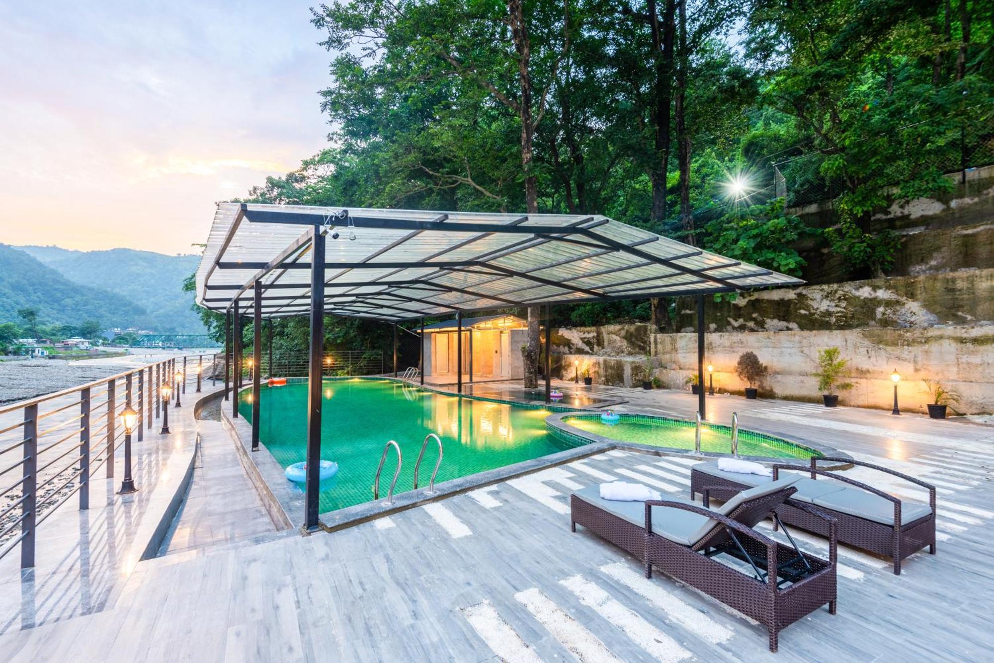 Dls Divine River Resort And Spa, Rishikesh Rishīkesh Exterior foto